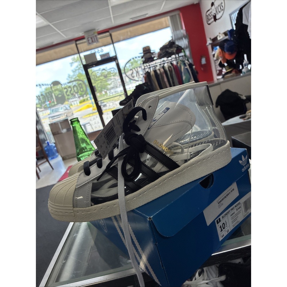 Men's Adidas Blondey McCoy Pro Model Superstar Clear Shoes IG0843 NEW SZ 10.5 - Picture 11 of 15